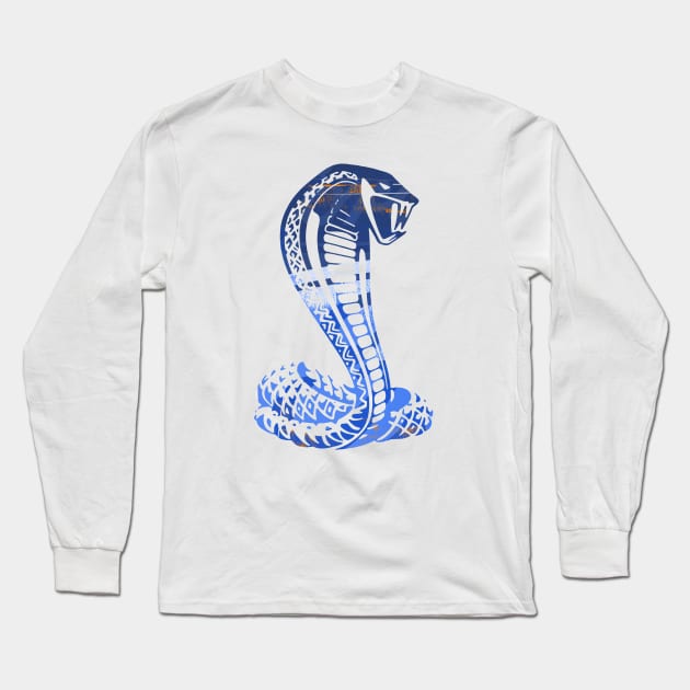 Cobra Snake Long Sleeve T-Shirt by Toby Wilkinson